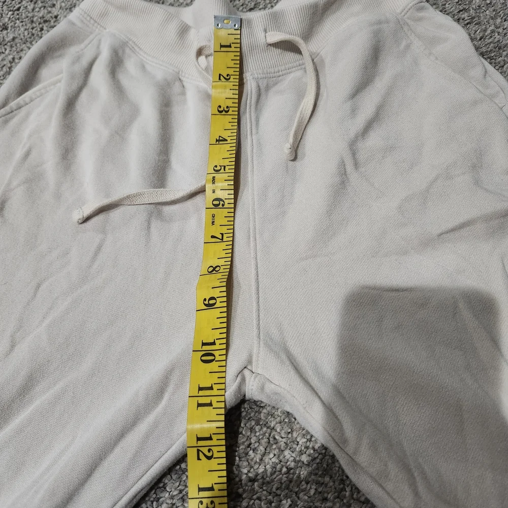 Nike Yoga Neutral Cream Drawstring Joggers, Minor Piling SZ Small - Picture 4 of 7